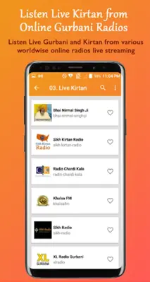 Live Kirtan Harmandir Sahib android App screenshot 2