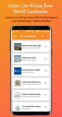 Live Kirtan Harmandir Sahib android App screenshot 3