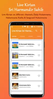 Live Kirtan Harmandir Sahib android App screenshot 5