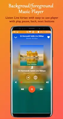 Live Kirtan Harmandir Sahib android App screenshot 6